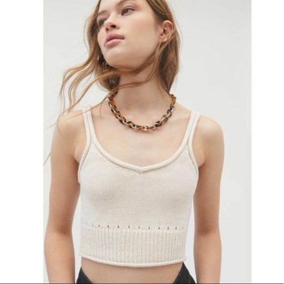 Urban Outfitters Kure Knit Crop Tank - Picture 1 of 8